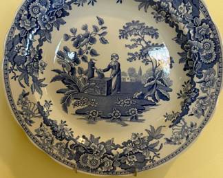 Spode "Blue Room" plate collection
