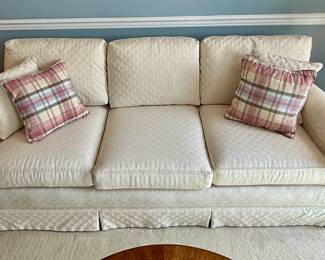 Cream color sofa