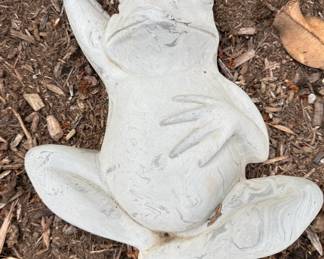 Plaster frog