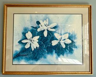 Framed print numbered and signed by Charles A. Towle. (#181/750)