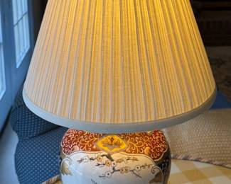 Asian porcelain lamps