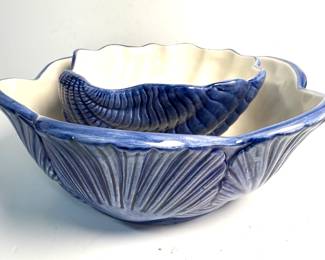 Style Eyes by Baum Bros. seashell bowls