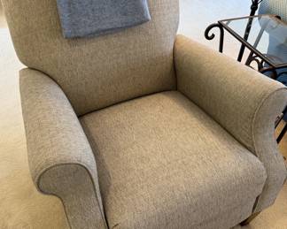 Tan color armchair