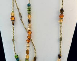 Beaded necklaces