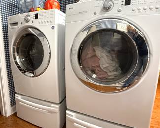 LG washer and dryer