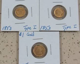 U.S. $1.00 Gold Coins