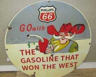 Porcelain Sign