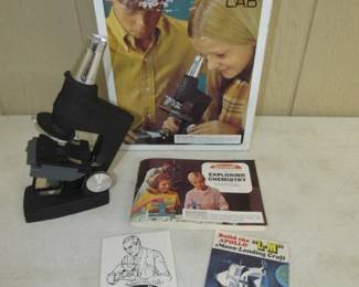 1969 Skil Craft Microscope Lab