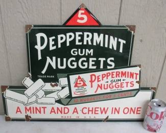 Porcelain Sign