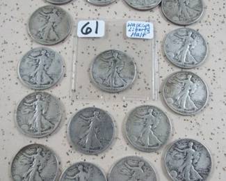 Walking Liberty Half Dollars