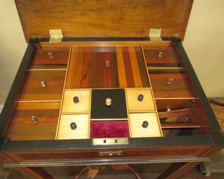 Inside View of Sewing Table