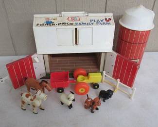 1960's Fisher Price Barn Set