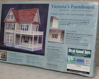 Wood Doll House - New in Box
