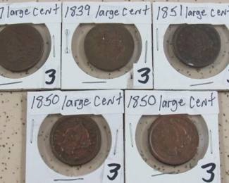 1800's Large Cents