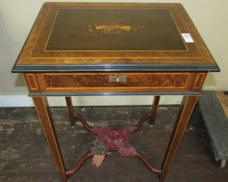 Mahogany Sewing Table