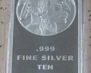 10 oz. Silver Bar