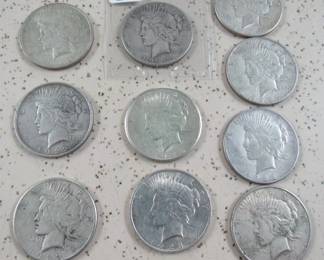 Peace Silver Dollars