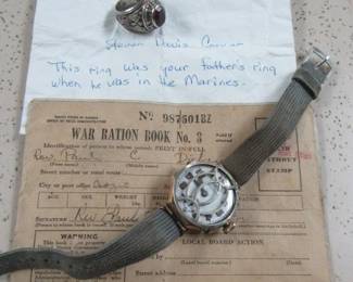 Military Watch & Marines Ring