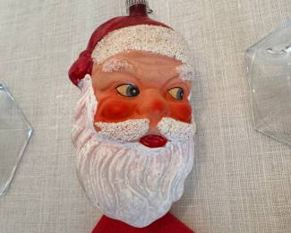 Vintage  Mercury glass Christmas tree ornament West Germany 