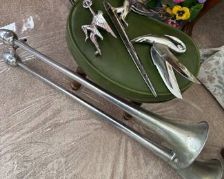 1939 Packard Cormorant Swan hood ornament