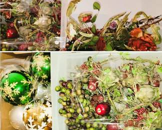 Floral arrangements and stems