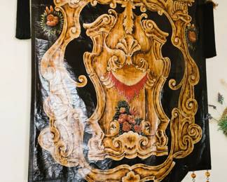 Large Leather Wall "tapestry"