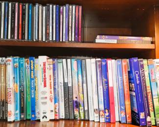 Music CDs and Children's DVDs