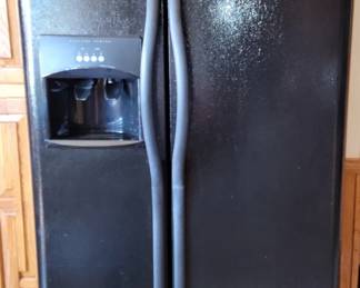 Side-by-side refrigerator $112 Thursday $75 Friday