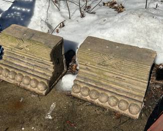 Architectural salvage pieces