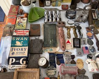 Assortment of interesting smalls.
