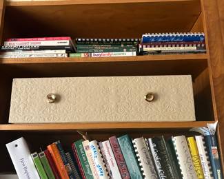 Large collection of cookbooks 