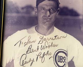 Andy Pafco signed photo
