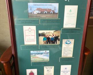 Golf collage