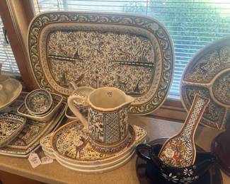 Coinbra Portugal serving pieces