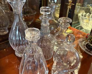 Baccarat, Orrefors, Villaroy and Boch and more crystal 