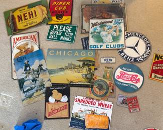 Vintage signs