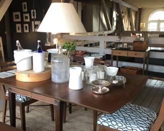 more glassware and china