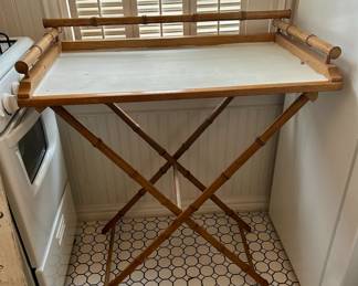 Bamboo Folding Serving Tray