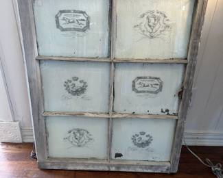 Vintage Windows with Transfers