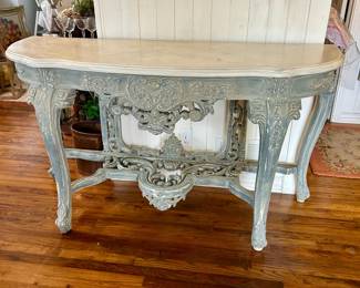 Painted Console Table