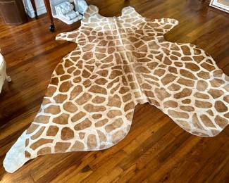 Giraffe Print Rug