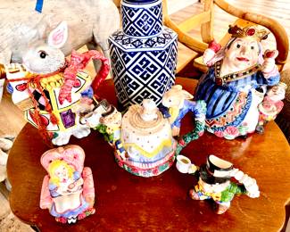 Set of Fitz&Floyd Alice in Wonderland