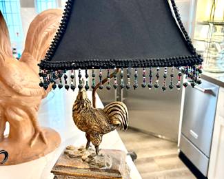 Rooster Lamp