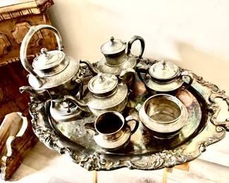 Silver Plate Tea Sets