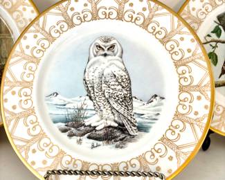 Boehm Owl Plates