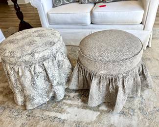 Skirted Stools