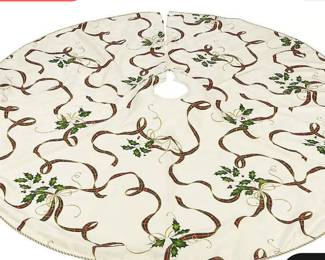 Lenox Christmas tree skirt