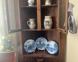Custom corner cupboard 