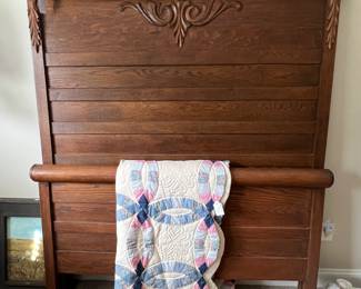 Antique bed 