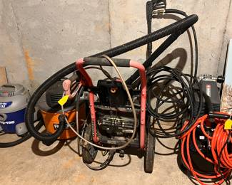 Men’s stuff Pressure washer, Shop vac and more 